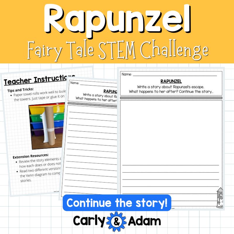 Rapunzel Fairy Tale STEM Activity — preview 17