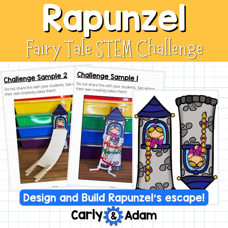 Rapunzel Fairy Tale STEM Activity — preview 18