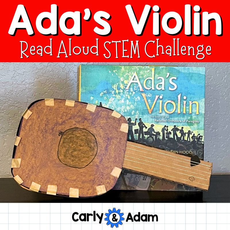 Ada's Violin Read Aloud STEM Challenge Build an Instrument — preview 1