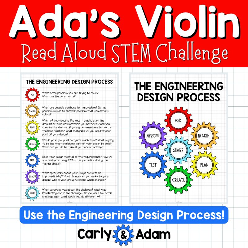 Ada's Violin Read Aloud STEM Challenge Build an Instrument — preview 5