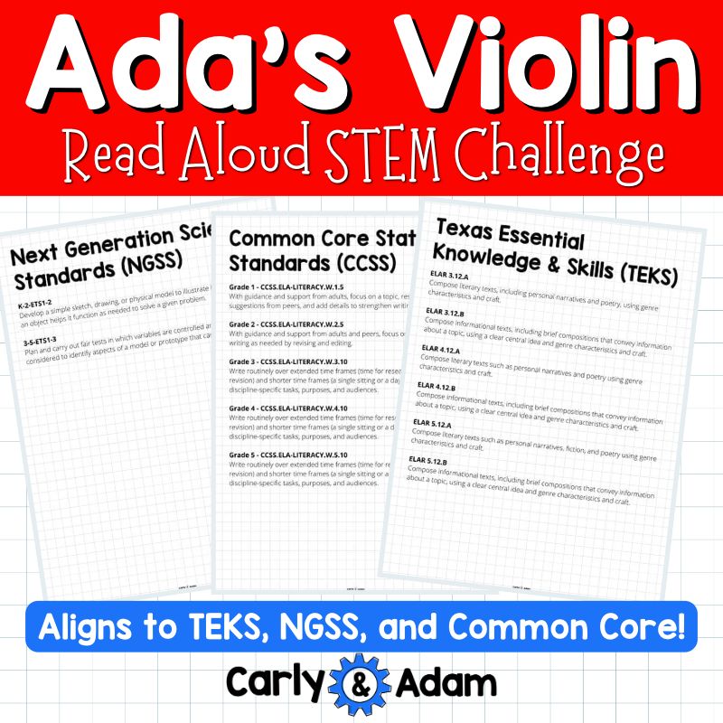 Ada's Violin Read Aloud STEM Challenge Build an Instrument — preview 6
