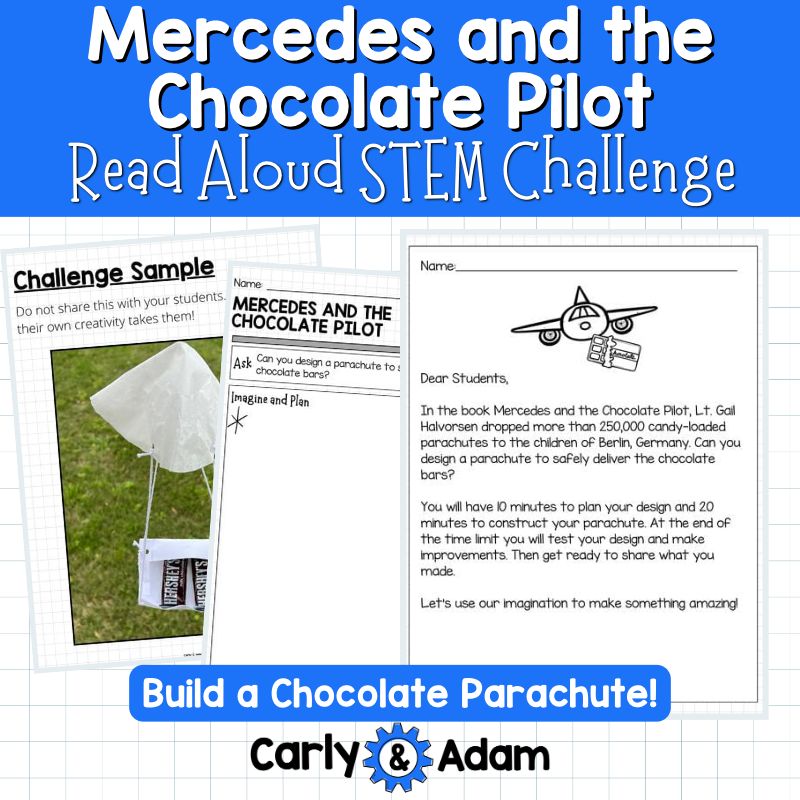 Mercedes and the Chocolate Pilot Read Aloud STEM Challenge — preview 7