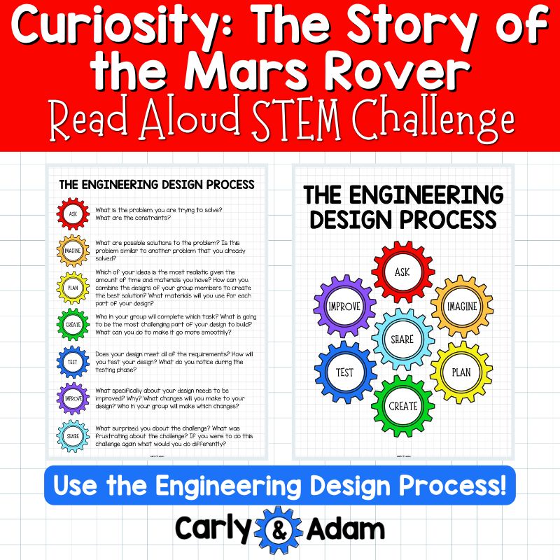 Curiosity: The Story of the Mars Rover Read Aloud STEM Challenge — preview 4