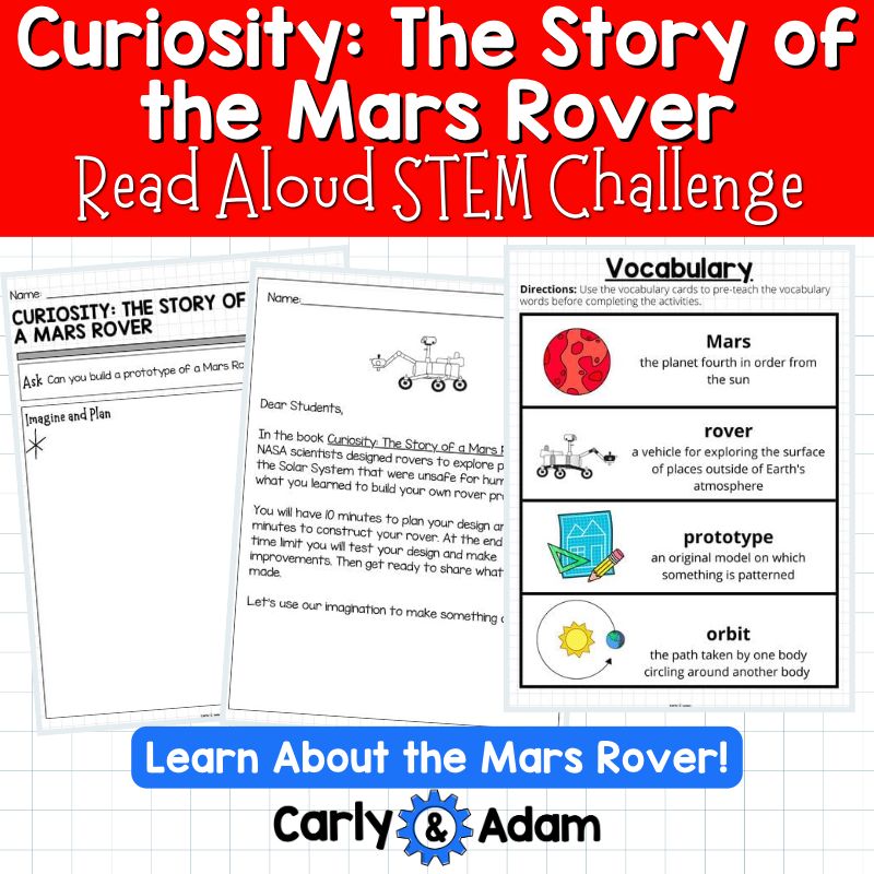 Curiosity: The Story of the Mars Rover Read Aloud STEM Challenge — preview 6