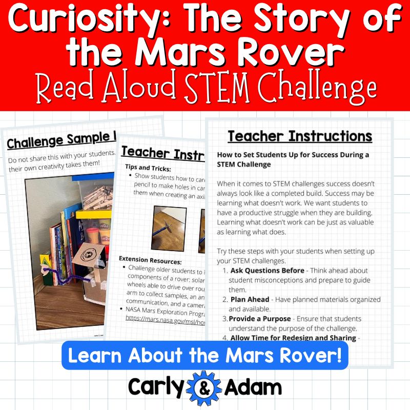 Curiosity: The Story of the Mars Rover Read Aloud STEM Challenge — preview 7