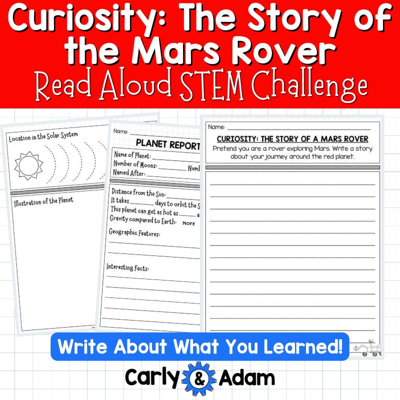 Curiosity: The Story of the Mars Rover Read Aloud STEM Challenge — preview 8