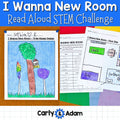 I Wanna New Room Read Aloud STEM Challenge - Area and Perimeter — preview 1