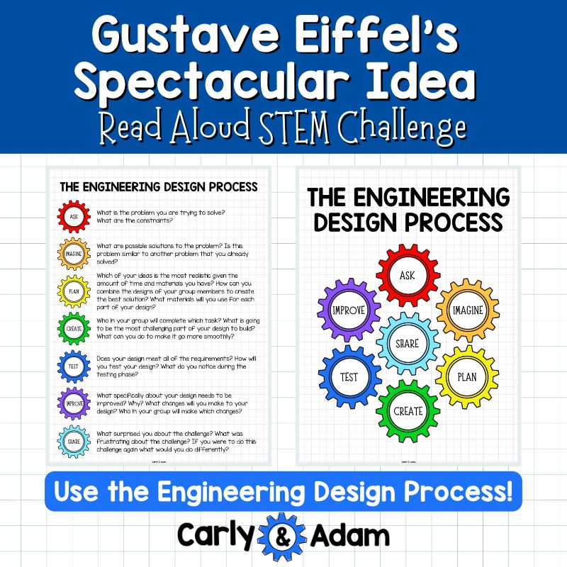 Gustave Eiffel's Spectacular Idea Read Aloud STEM Challenge - Landmarks — preview 6