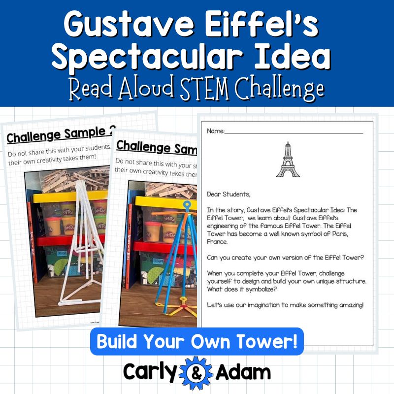 Gustave Eiffel's Spectacular Idea Read Aloud STEM Challenge - Landmarks — preview 10