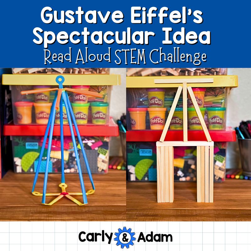 Gustave Eiffel's Spectacular Idea Read Aloud STEM Challenge - Landmarks — preview 1
