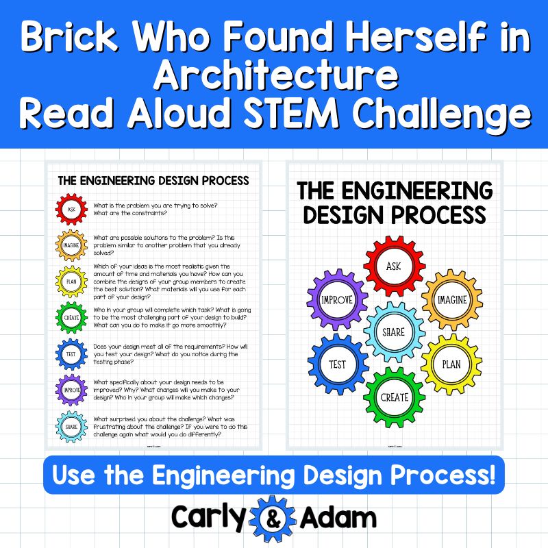 Brick Who Found Herself in Architecture Read Aloud STEM Challenge - Landmarks — preview 4
