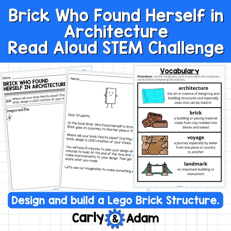 Brick Who Found Herself in Architecture Read Aloud STEM Challenge - Landmarks — preview 6
