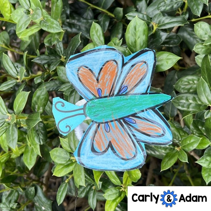 Velma Gratch Butterfly Life Cycle STEM Activities and Challenges with Symmetry — preview 4