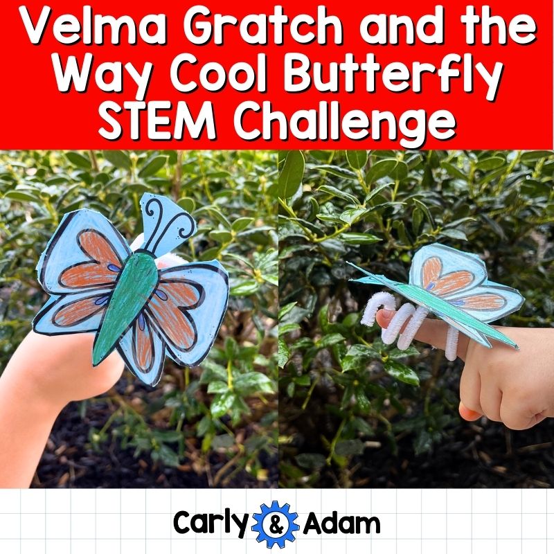 Velma Gratch Butterfly Life Cycle STEM Activities and Challenges with Symmetry — preview 1