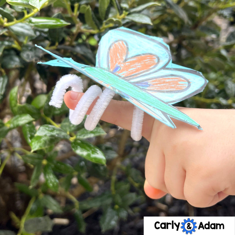 Velma Gratch Butterfly Life Cycle STEM Activities and Challenges with Symmetry — preview 15