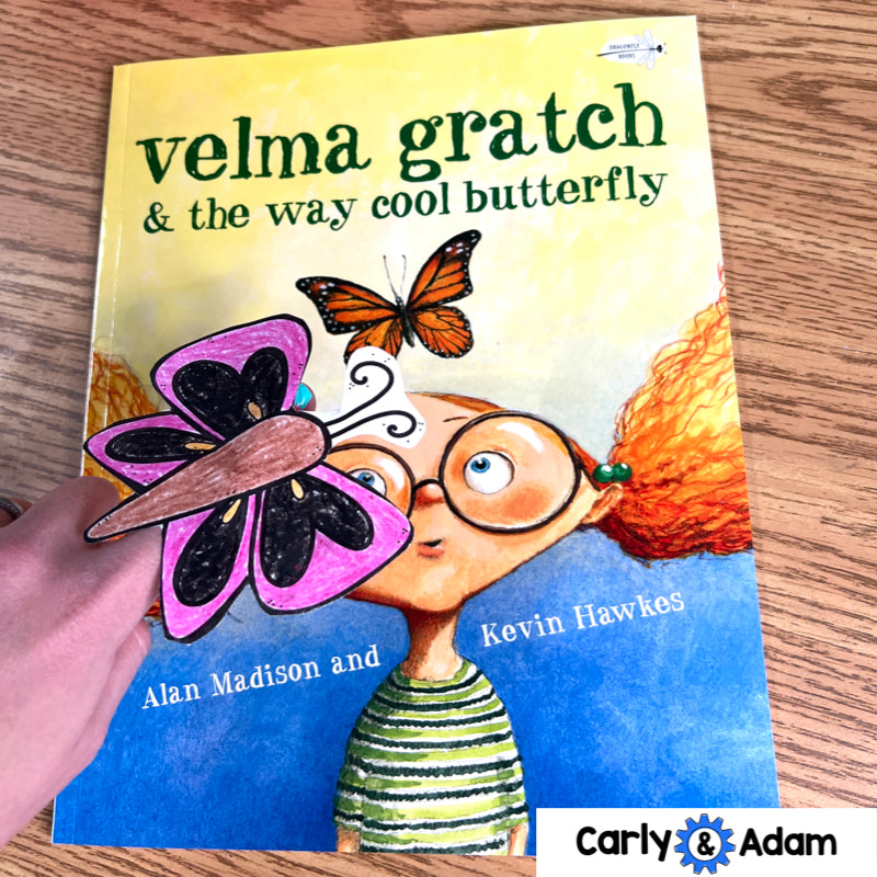Velma Gratch Butterfly Life Cycle STEM Activities and Challenges with Symmetry — preview 16