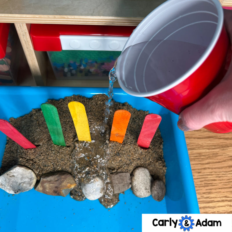 Weathering and Erosion 2nd Grade Science Lesson The Sun, The Wind, and The Rain — preview 3