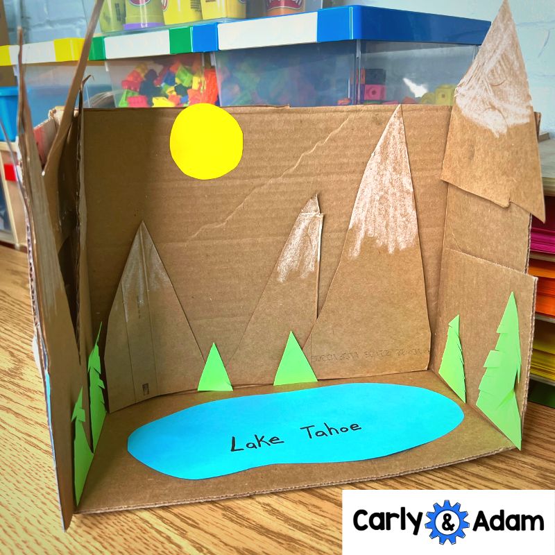 2nd Grade Landforms, Waterways, and Bodies of Water STEM Activities — preview 3