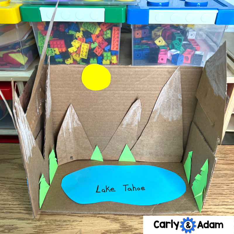 2nd Grade Landforms, Waterways, and Bodies of Water STEM Activities — preview 14
