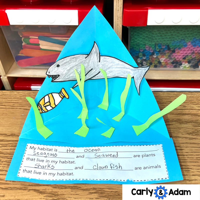 Build a Habitat Triorama 2nd Grade STEM Challenge — preview 7