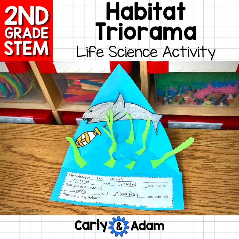 Build a Habitat Triorama 2nd Grade STEM Challenge — preview 1
