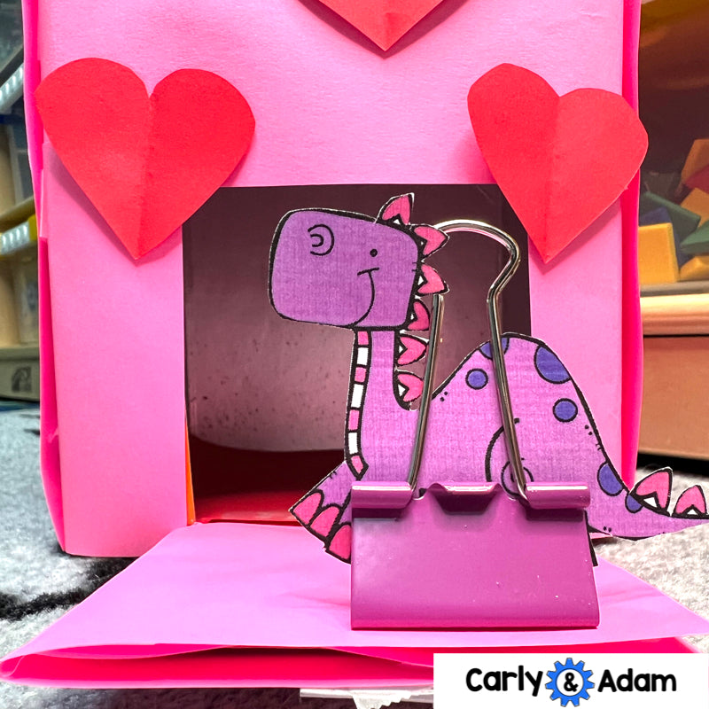 How to Catch a Loveosaurus Trap Valentine's Day READ ALOUD STEM™ Activity — preview 9