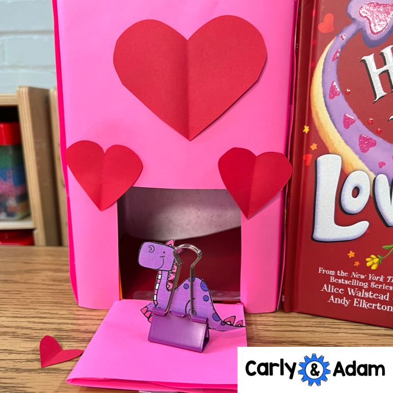 How to Catch a Loveosaurus Trap Valentine's Day READ ALOUD STEM™ Activity — preview 10