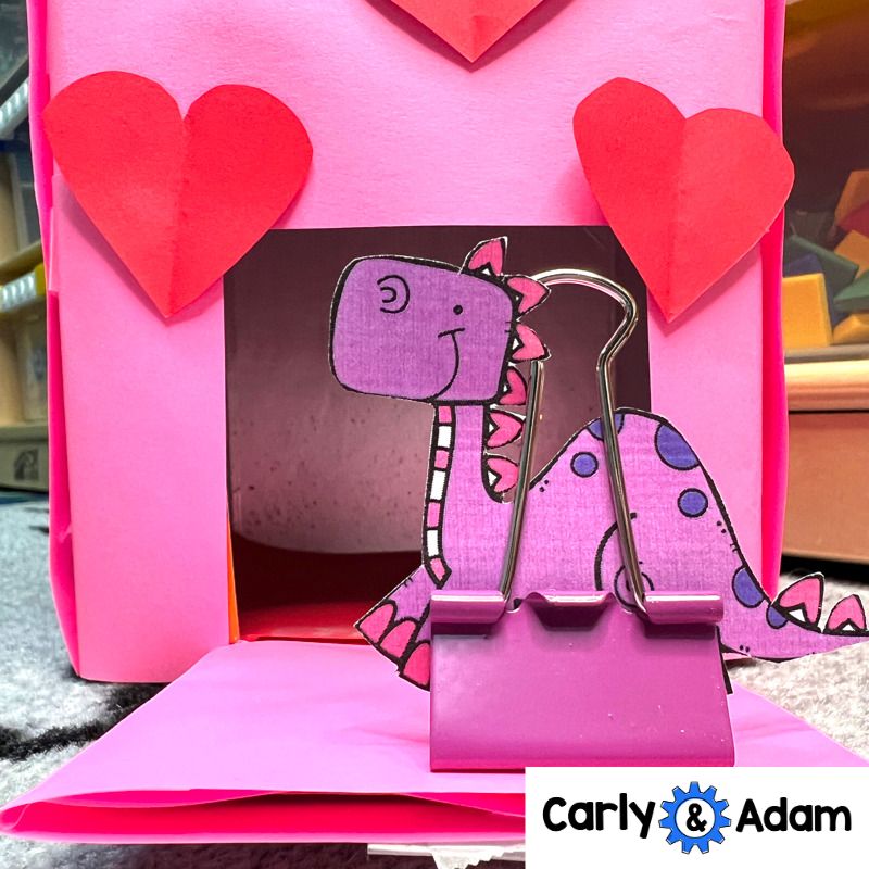 How to Catch a Loveosaurus Trap Valentine's Day READ ALOUD STEM™ Activity — preview 11