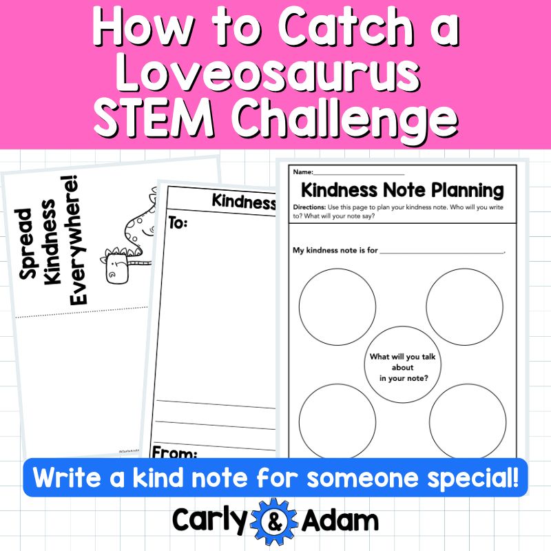 How to Catch a Loveosaurus Trap Valentine's Day READ ALOUD STEM™ Activity — preview 15