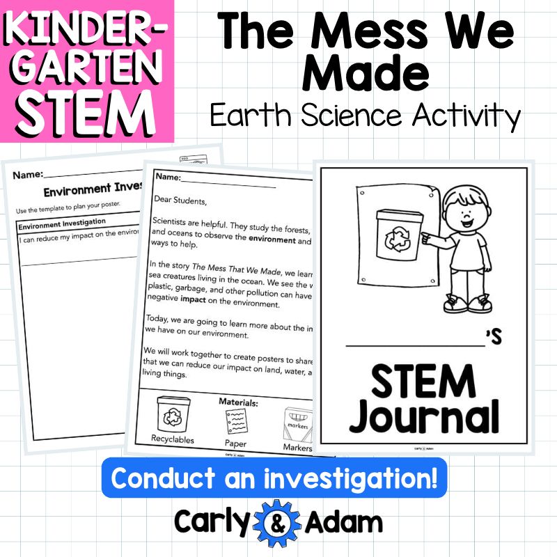 Kindergarten Science Lesson for Earth Day — preview 8