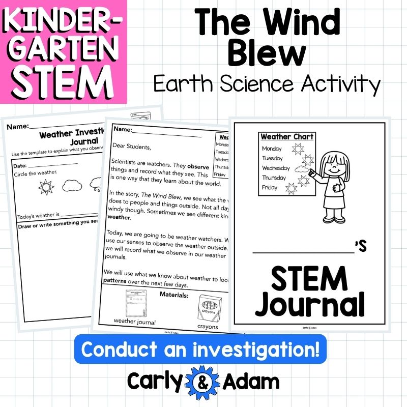 Kindergarten Science Lesson Weather Pattern STEM Activity — preview 8