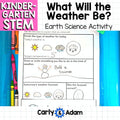 Kindergarten Science Lesson Weather Forecasting STEM Activity — preview 1