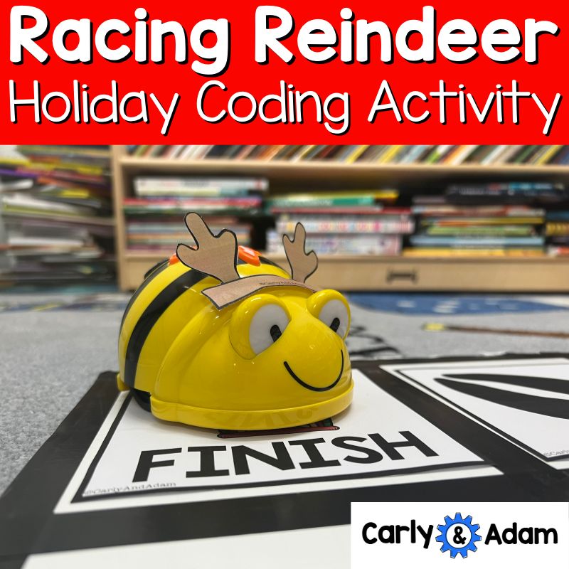 Racing Reindeer Coding Activity for NO PREP Christmas and Winter Holidays — preview 7