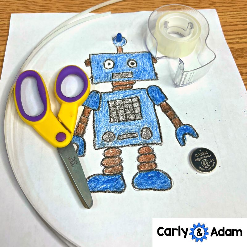 Paper Circuit 4th Grade STEM Activity Switch On, Switch Off Read Aloud — preview 2
