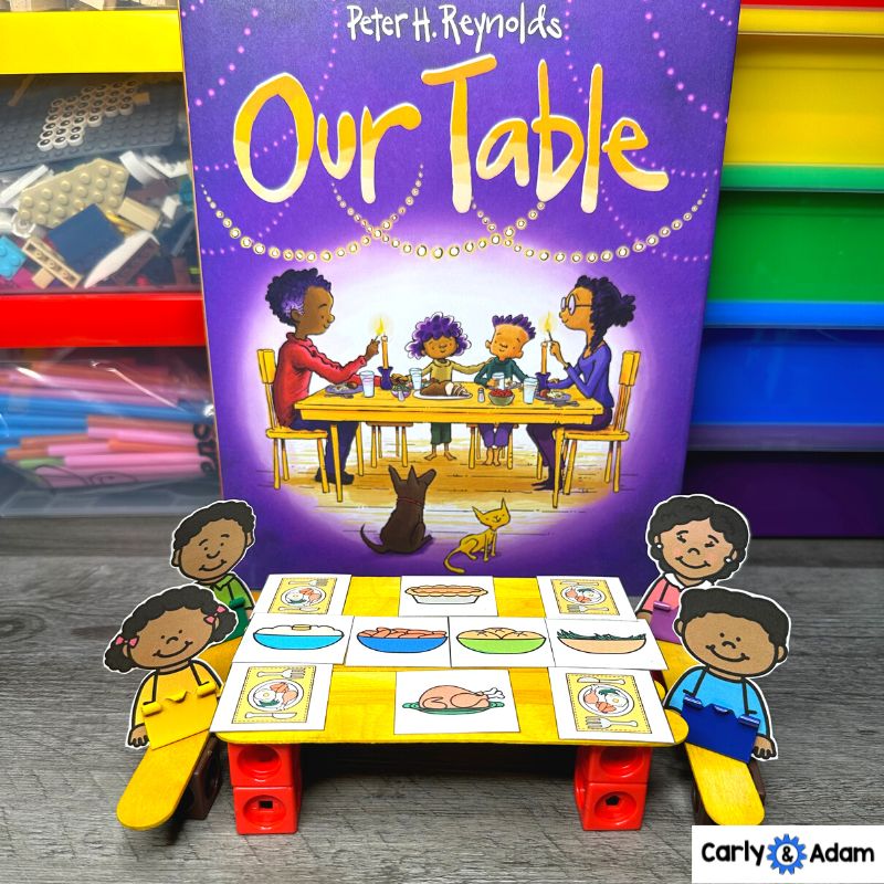 Our Table by Peter Reynolds Read Aloud STEM Challenge — preview 3