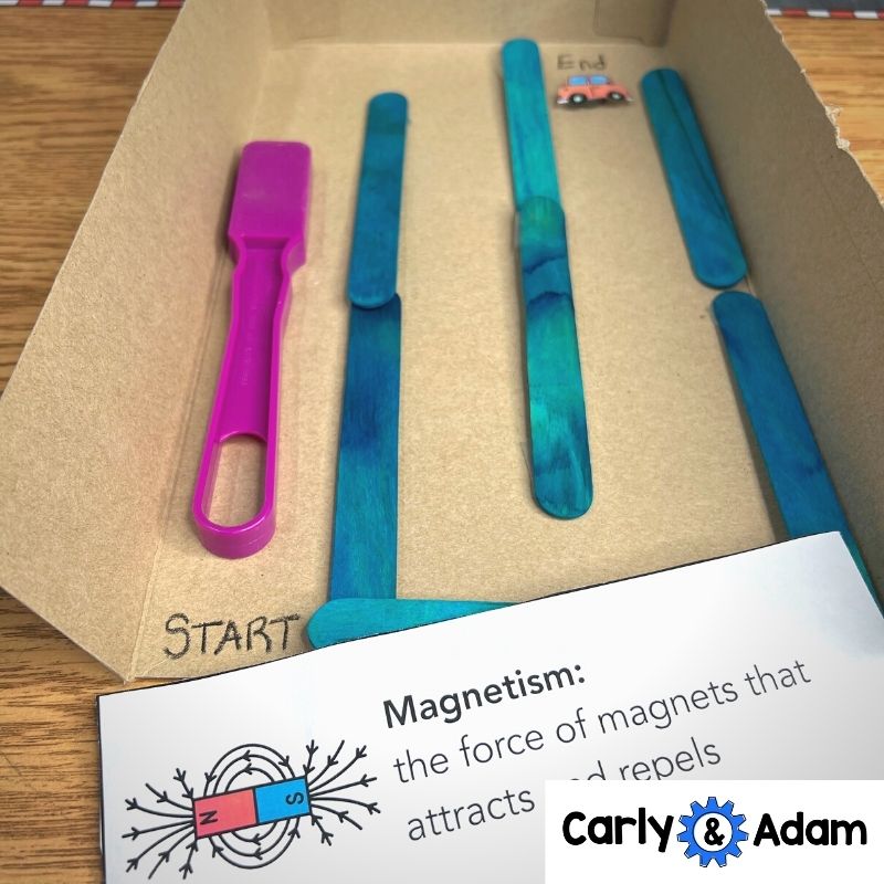 Magnets Push Magnets Pull 3rd Grade STEM Activity Magnetism NGSS Aligned — preview 3