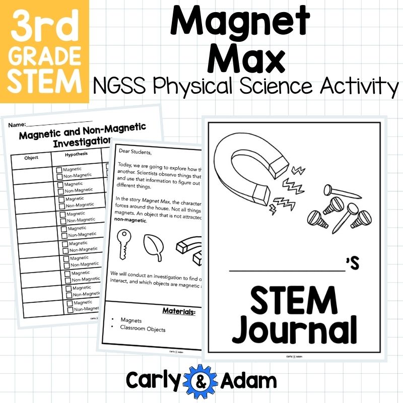 Magnet Max 3rd Grade STEM Activity Magnetism — preview 6