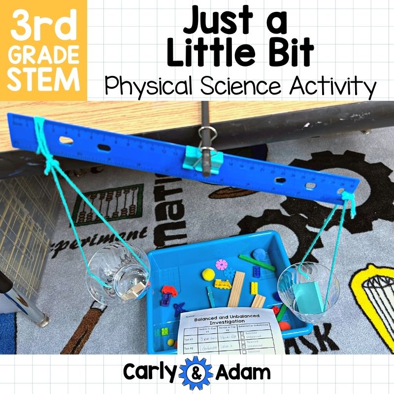Just A Little Bit 3rd Grade STEM Activity Balanced and Unbalanced Forces — preview 8