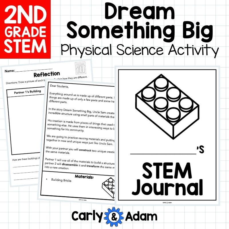 Dream Something Big  2nd Grade STEM Activity Disassemble and Reassemble Objects — preview 5