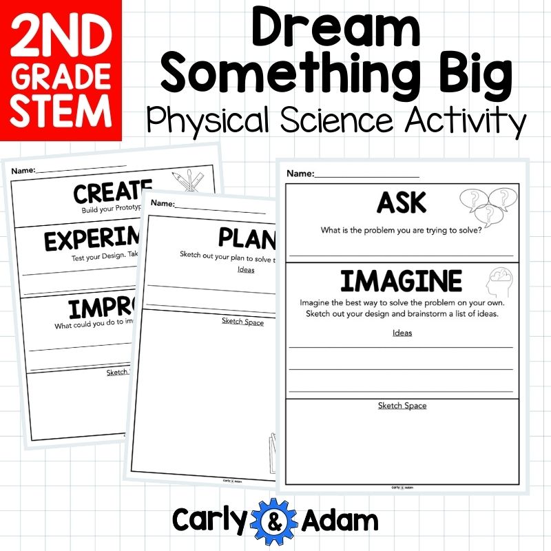 Dream Something Big  2nd Grade STEM Activity Disassemble and Reassemble Objects — preview 6