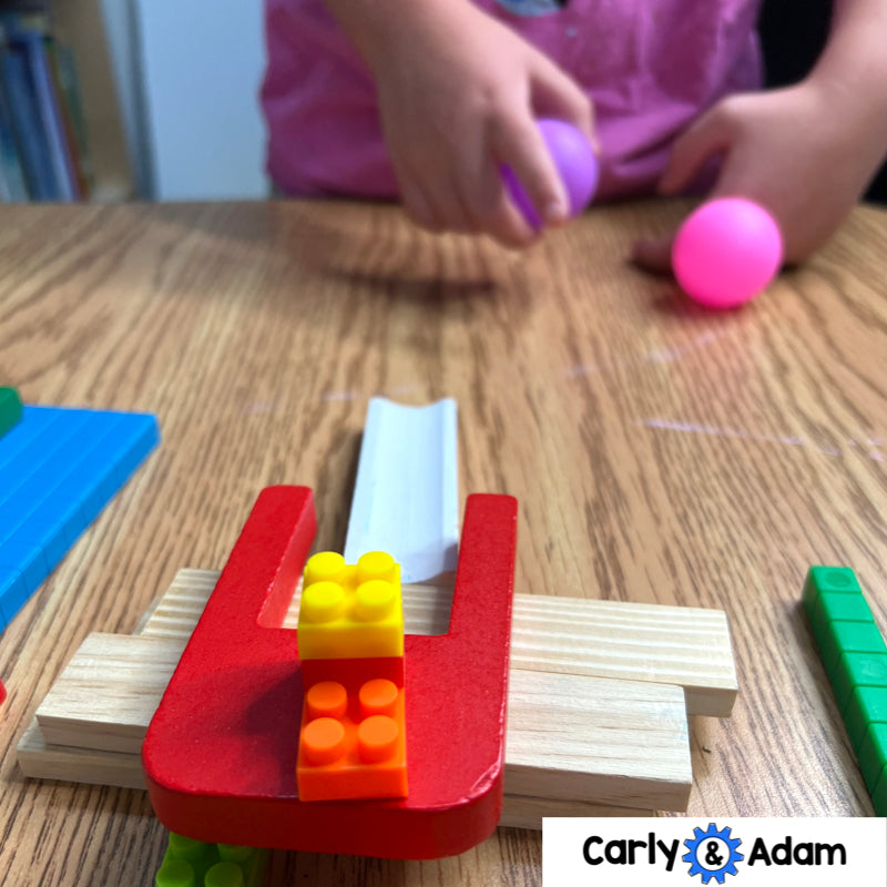Kindergarten Science Lesson Force and Motion Push Pull STEM Activity — preview 3
