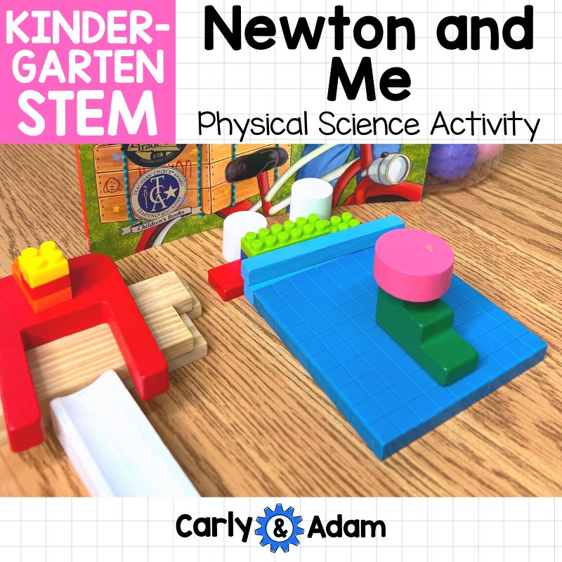 Kindergarten Science Lesson Force and Motion Push Pull STEM Activity — preview 1