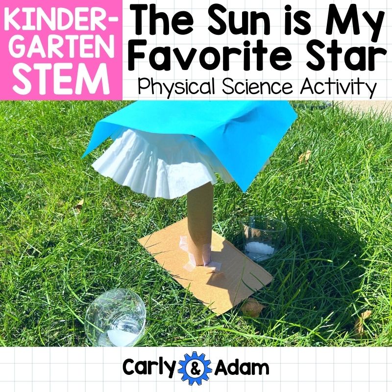 Kindergarten Science Lesson Sun and Shade Structure STEM Activity — preview 1