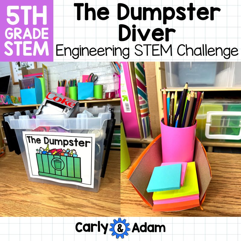 The Dumpster Diver 5th Grade Engineering Read Aloud STEM Activity — preview 1