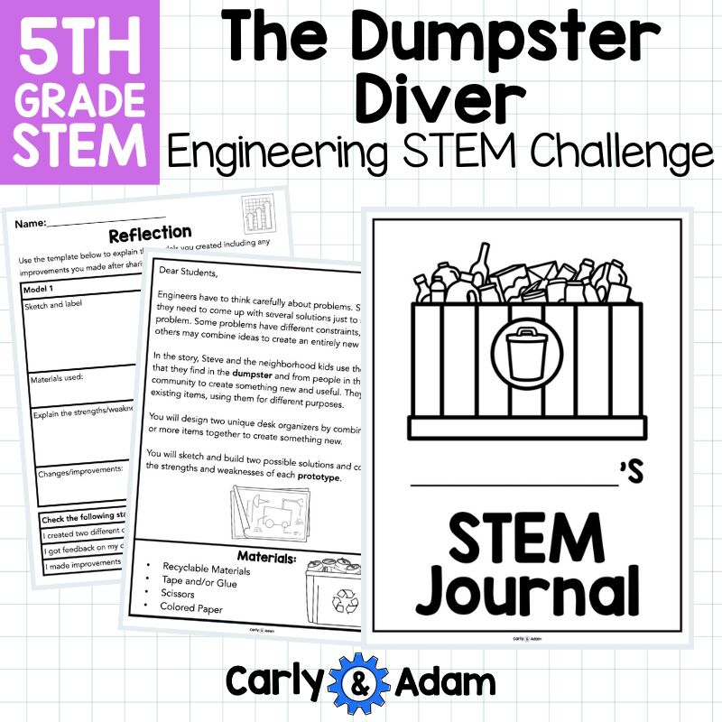 The Dumpster Diver 5th Grade Engineering Read Aloud STEM Activity — preview 12