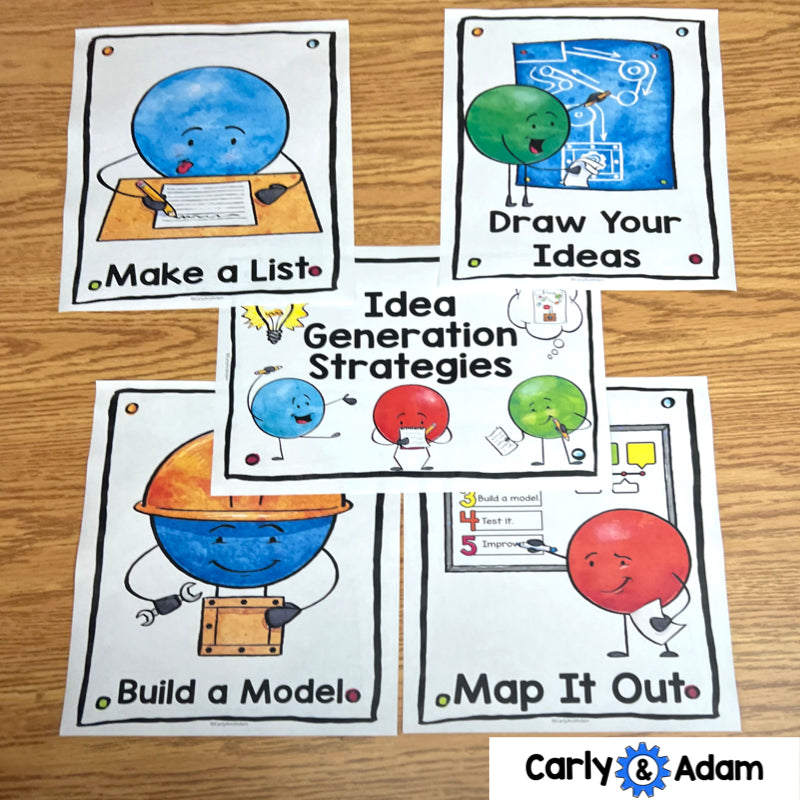 Intro to 4th Grade STEM What Do You Do with an Idea Read Aloud STEAM Challenge — preview 5