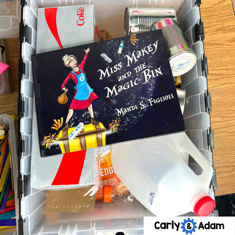 Intro to 3rd Grade STEM Miss Makey and the Magic Bin Read Aloud STEAM Challenge — preview 2