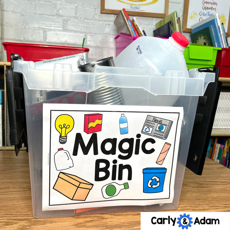 Intro to 3rd Grade STEM Miss Makey and the Magic Bin Read Aloud STEAM Challenge — preview 3