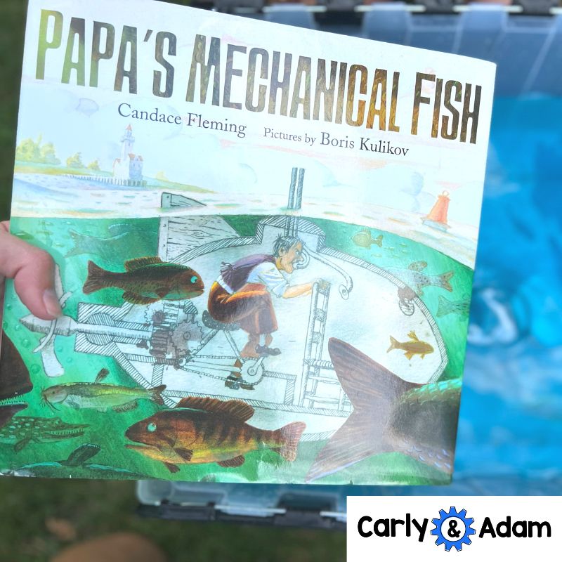 Papa's Mechanical Fish 5th Grade Engineering Read Aloud STEM Activity — preview 4