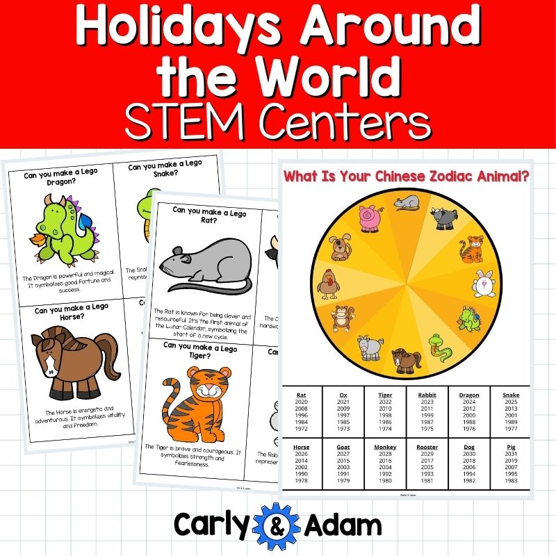 Holidays Around the World STEM Centers and Activities